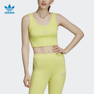 阿迪达斯官方 adidas 三叶草 CROPPED TANK 女子背心FR0564 如图 36