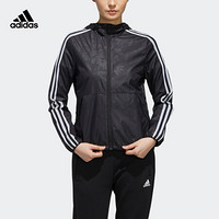 阿迪达斯官网 adidas WB EMBOSS 女装运动型格夹克外套EH3917 如图 S