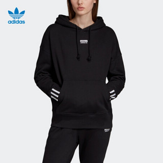 阿迪达斯官网 adidas 三叶草 HOODIE 女装运动套头衫ED5848 如图 30