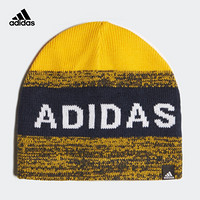 阿迪达斯官网 adidas GR BEANIE 大童训练运动帽ED8622 学院藏青蓝/白色 OSFY