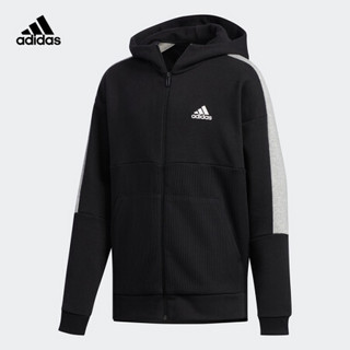 阿迪达斯官网adidas 小童装训练运动针织夹克外套EC9232 黑色 140CM