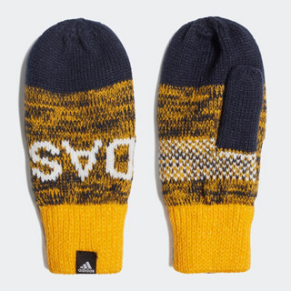 阿迪达斯官网 adidas GR MITTENS 大童训练运动配件ED8619 学院藏青蓝/白 S