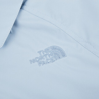 TheNorthFace北面2020春季防风防泼水皮肤衣女户外|497Z HK3/淡蓝色 XL