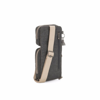 Kipling 凯浦林 中性帆布复古休闲胸包OVANDO