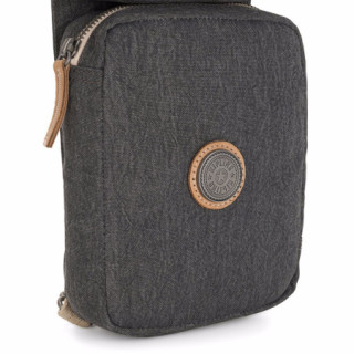 Kipling 凯浦林 中性帆布复古休闲胸包OVANDO