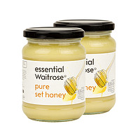 英国waitrose结晶蜂蜜天然原装原生态新鲜野生土蜂蜜454g*2瓶