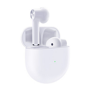 OnePlus 一加 Buds 半入耳式真无线降噪蓝牙耳机 白色