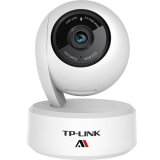 TP-LINK 普联 无线监控摄像头 2K高清300万云台 家用智能网络家庭安防监控摄像机 360全景wifi手机远程IPC43AN AI版