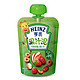 PLUS会员：Heinz 亨氏 乐维滋系列 果泥 3段 苹果草莓山楂红枣味 120g
