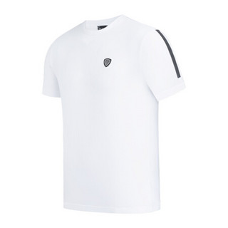 EA7  EMPORIO ARMANI 阿玛尼奢侈品20春夏新款男士针织T恤衫 3HPT72-PJM9Z WHITE-1100 S