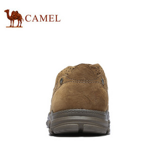 骆驼（CAMEL） 时尚舒适轻盈透气休闲鞋男 A012307180 古铜 42