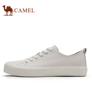 骆驼（CAMEL） 百搭韩版休闲时尚板鞋男 A012278150 米色 41