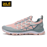 Jack Wolfskin狼爪官方女士20春夏新品户外舒适透气防滑耐磨缓震登山越野跑鞋4040931 4040931-8115/浅灰色/灰色 38/5