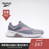 Reebok锐步 运动健身ADVANCED TRAINETTE女子中帮训练鞋FV4673 FV4673_灰色/粉色 35.5 *4件