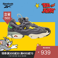 Reebok运动经典 INSTAPUMP FURY OG MU男女休闲鞋 FW4656 FW4656_灰色/黄色/黑色 41