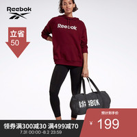 Reebok 锐步 W FOUND CYLINDER BAG 女子运动包 FQ6218 黑色 N