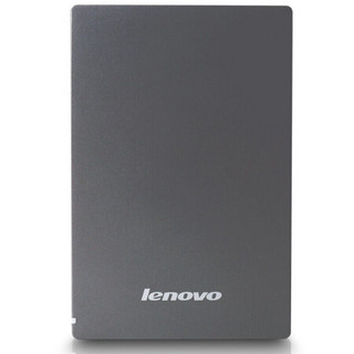 联想（Lenovo）机械移动硬盘 1T2T4T USB3.0高速2.5英寸 F309灰色 2TB 标配+赠品硬盘袋子