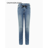 CK JEANS 2020秋冬新款 女装高腰合体版牛仔裤CK JEANS015 J214647 1A4-蓝色 31