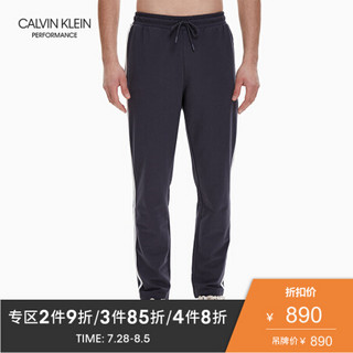 CK PERFORMANCE   春夏  男士撞色条饰运动休闲裤 4MS9P636 058-灰色 L