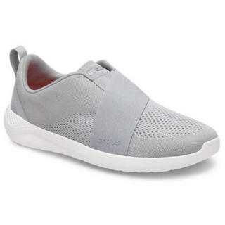 CROCS卡骆驰男士网面运动鞋舒适乐福鞋休闲鞋206069 Light Grey / White 10