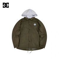 DCSHOES BOALINER 19冬新款加绒男士厚防水夹克外套休闲棉衣 5410J904 绿夹色-CRB0 S