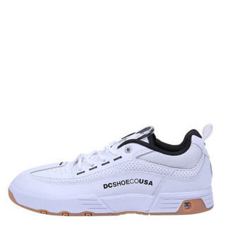 DCSHOECOUSA/DC 2018秋季新品男士休闲运动鞋耐磨潮牌跑步鞋ADYS100445 WHT 45