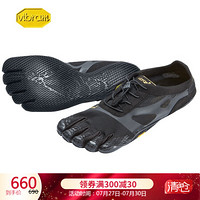 Vibram 五指鞋女 运动鞋轻便透气赤足跑步鞋 KSO EVO健身训练休闲鞋五趾鞋 14W0701/黑色（建议加大一个尺码） 38