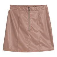 GU 极优 女士仿皮包臀半身短裙326783