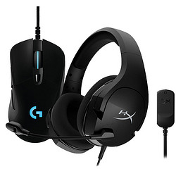 Logitech 罗技 G403 HERO升级版 有线游戏鼠标 + 金士顿 HyperX 毒刺 7.1有线游戏耳机