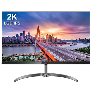 PHILIPS 飞利浦 275E9 27英寸 IPS FreeSync 显示器 (2560×1440、60Hz、131%sRGB)