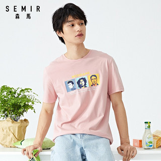 Semir 19-220001225 男士印花短袖T恤