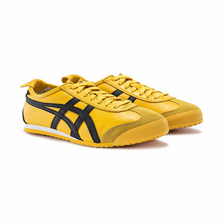 Onitsuka Tiger 鬼塚虎 MEXICO 66系列 中性休闲运动鞋 DL408-0490 黄色/黑色 37.5