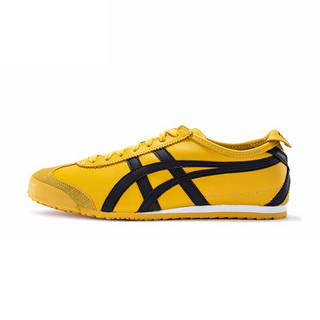 Onitsuka Tiger 鬼塚虎 MEXICO 66系列 中性休闲运动鞋 DL408-0490 黄色/黑色 37.5