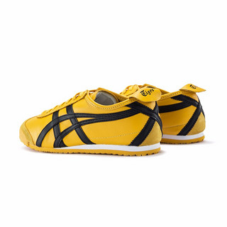 Onitsuka Tiger 鬼塚虎 MEXICO 66系列 中性休闲运动鞋 DL408-0490 黄色/黑色 46