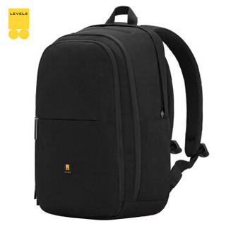 LEVEL8 地平线8号 商务休闲双肩包背包 15.6英寸大容量男士电脑包书包黑色