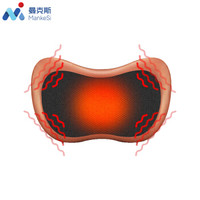 曼克斯（mankesi）颈椎按摩器按摩靠垫全身颈部腰部肩部按摩垫肩颈护颈脊椎按摩仪 震动经典款 MKS-YJ001