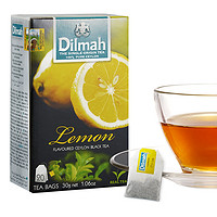 Dilmah 迪尔玛 柠檬红茶茶包 20+3袋