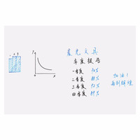 晨光(M&G)60*90cm家用软磁铁自粘白板贴 可擦写墙贴/写字板/画板 涂鸦自粘墙纸 儿童板贴 含背胶ADB983A6
