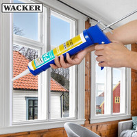 瓦克（WACKER）PA门窗玻璃胶 酸性快干耐候型硅酮密封胶玻璃装配封边结构胶 白色2支装