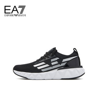 EA7 EMPORIO ARMANI 阿玛尼奢侈品20春夏中性休闲鞋 X8X048-XK113-20S BLACK-N629 7.5