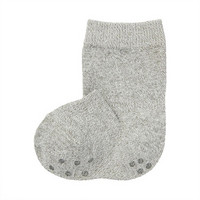 无印良品 MUJI 婴儿 合脚直角　均码 袜子 银灰色 11-15cm