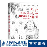 素描不枯燥  素描小物100例精讲 素描书籍教材临摹素描书入门教材 素描静物临摹书素描画册临摹本