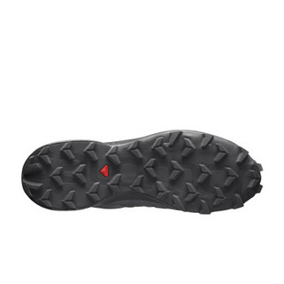 萨洛蒙（Salomon）男款缓冲减震防护透气越野跑鞋 经典升级 SPEEDCROSS 5 M 磁铁灰 410429 UK9.5(44)