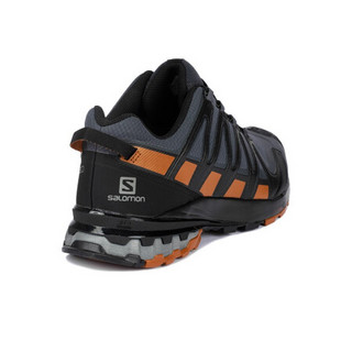 萨洛蒙（Salomon）男款 户外防水透气减震防护登山徒步鞋 XA PRO 3D v8 GTX 乌木色 410428 UK7.5(41 1/3)