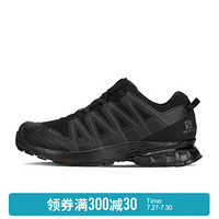 萨洛蒙（Salomon）男款 户外防水透气减震防护登山徒步鞋 XA PRO 3D v8 GTX 黑色 409889 UK9.5(44)