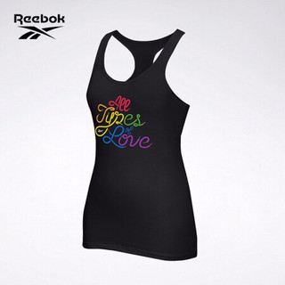 Reebok锐步 运动经典All Types of Love Tank女子运动背心GP4187 GP4187_黑色 A/M