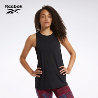 Reebok锐步 运动健身TS BURNOUT TANK女子运动背心 FU1931_黑色 A/XS