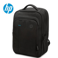 HP 惠普 15.6英寸笔记本电脑包商务大容量旅行双肩背包多功能时尚双肩包 黑色