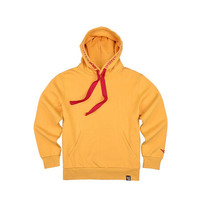 PONY卫衣波尼男女运动服冬季新品中性连帽套衫潮流时尚休闲上衣94U2HA01 黄色 XS（165/88A）