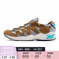 ASICSTIGER 中性复古轻便时尚运动休闲鞋1191A220【AT】 深灰色/深卡其色 38